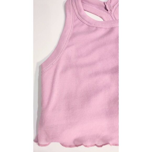 FREE PEOPLE FEELS LIKE SUMMER CROP TOP BRIGHT ORCHID NWT L - Picture 10 of 10